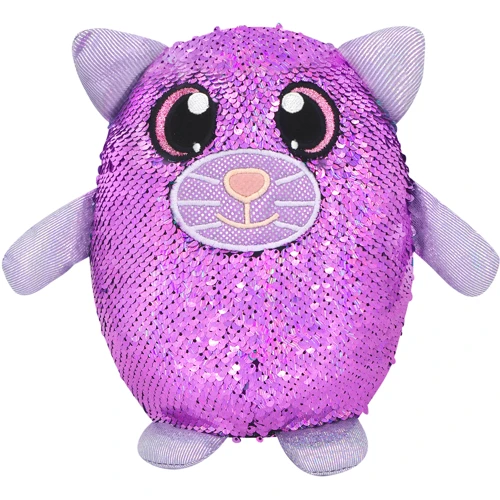 Мягкая игрушка с пайетками Shimmeez S3 - Котик Сара (20 cm) (SH02030-0006)