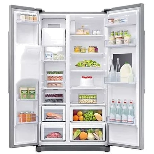 Холодильник Side-by-Side Samsung RS50N3903SA: Объем морозильной камеры, л 175