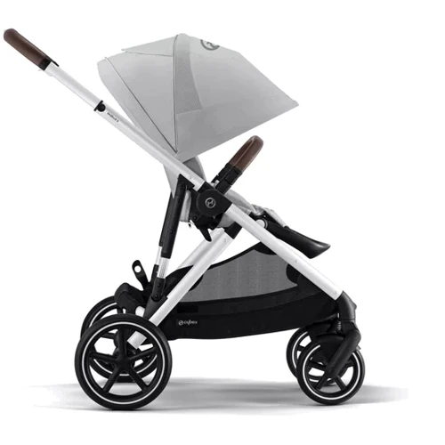 Прогулочная коляска Cybex Gazelle S SLV Lava Grey (522002705): Материал колес резина