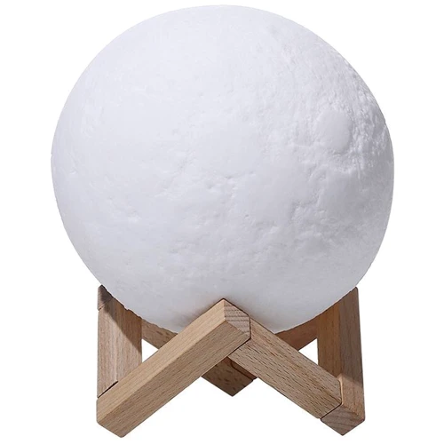 Ночник 3D Луна на подставке 11см UFT Moon light с аккумулятором 3D UFT Moon Light 11 см: Вид Шар