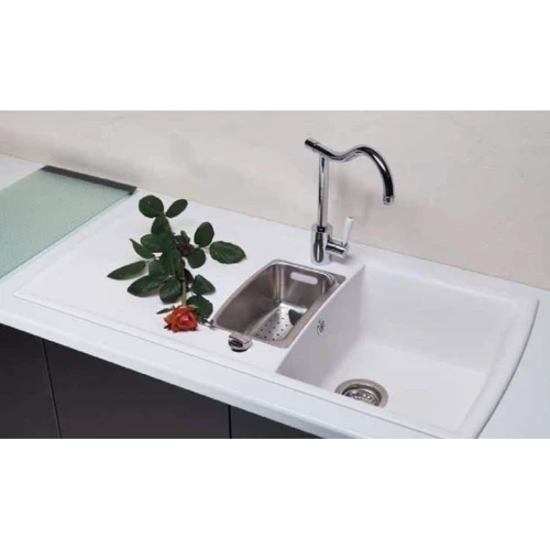 Кухонная мойка SCHOCK LOTUS D150 Carbonium-90 (54086090): Материал Гранит
