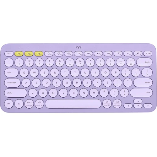 Клавіатура Logitech K380 Multi-Device Bluetooth Lavender Lemonade (920-011166)