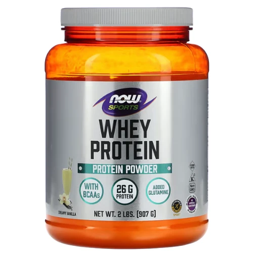 

Now Foods Whey Protein 907 g / 21 servings / creamy - vanilla