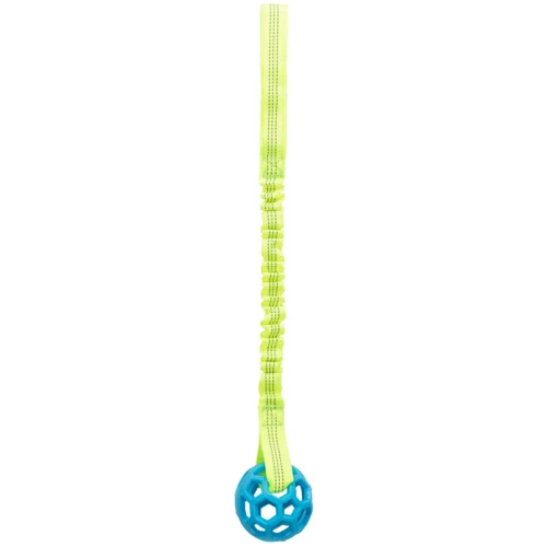 Игрушка для тренировки собак Trixie Bungee Tugger с мячом 7x48 см (4011905328690) фото 4