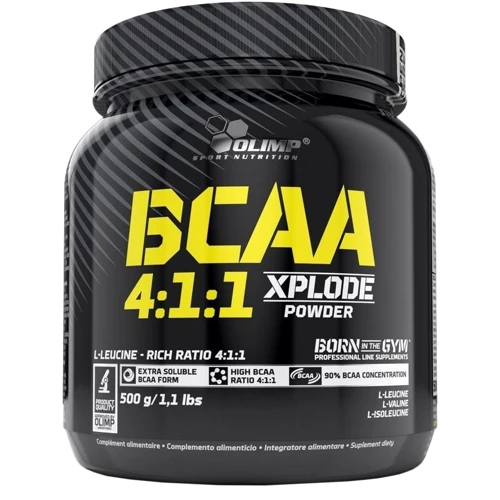 Аминокислота для спорта Olimp BCAA 4:1:1 Xplode Powder 500 g /100 servings/ Fruit Punch