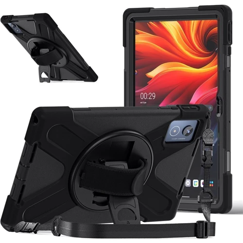 Аксесуар для планшетних ПК BeCover Heavy Duty Case з Stand Black для Lenovo Tab K11 Plus TB-352F (713635)