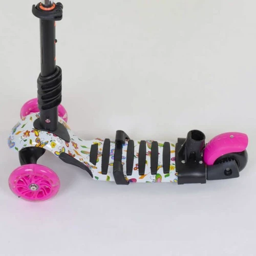 Самокат Best Scooter розовый (58420): Максимальная допустимая нагрузка, кг 60