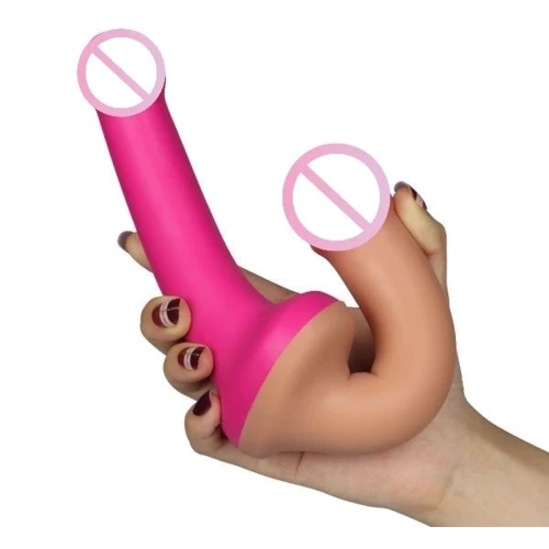 Двухсторонний фаллоимитатор LOVETOY Holy Dong 12.5", Flesh+Pink