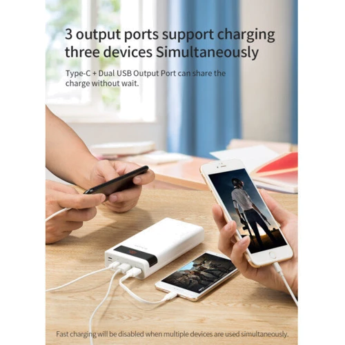Зовнішній акумулятор Romoss Power Bank 30000mah Sense8P+ White (PHP30-515-1134) фото 7
