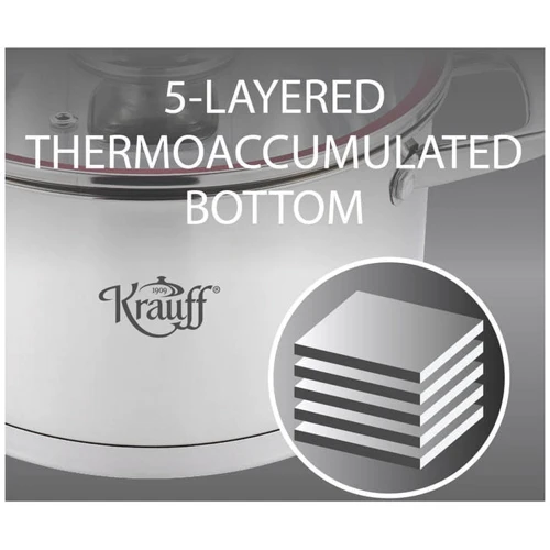Кастрюля Krauff 1.2 л 14 см (26-238-066): Диаметр, см 14