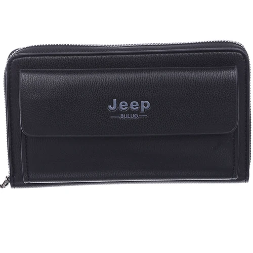 Чоловічий гаманець Jeep чорний (748610)