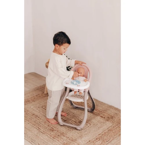 Стільчик для годування Smoby Toys Baby Nurse Сірий/рожевий (220370) фото 5