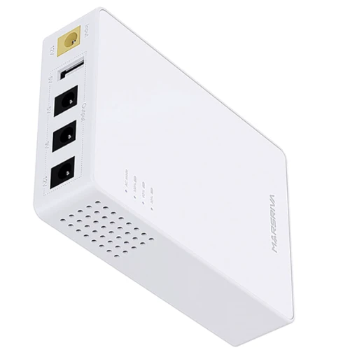 Marsriva KP3 3xDC+USB OUT 5V/9V/12V, 2А/18W, 10000mAh (37Wh): Назначение Для роутеров