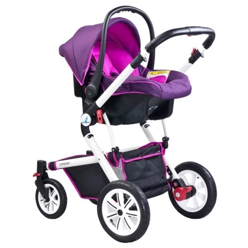Автокрісло Caretero Compass purple: Група 0 + (до 13 кг), автокрісло-переноска