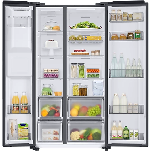 Холодильник Side-by-Side Samsung RS68A8531B1: Об'єм морозильної камери, л 225