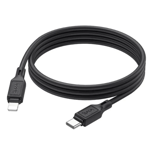 Кабель Hoco Cable USB-C to Lightning X90 3A 20W 1m Black фото 3