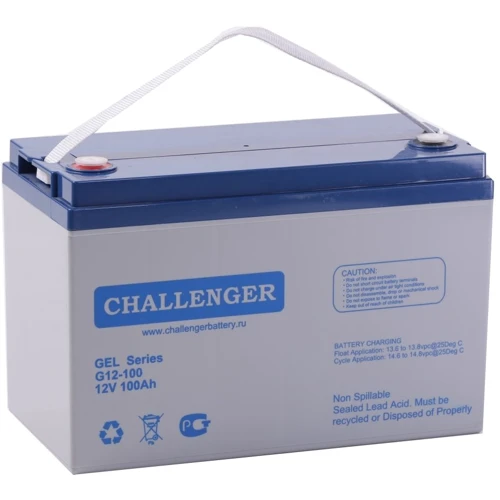 Аккумулятор Challenger G12-100 (GEL,12В, 100Ач)