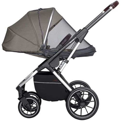 Универсальная коляска 2 в 1 Carrello Aurora (Silver Grey): Ширина шасси 56 см