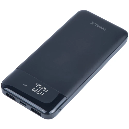 Внешний аккумулятор iWALK Power Bank Urban 10000mAh Black (UBU10000): Количество USB 3