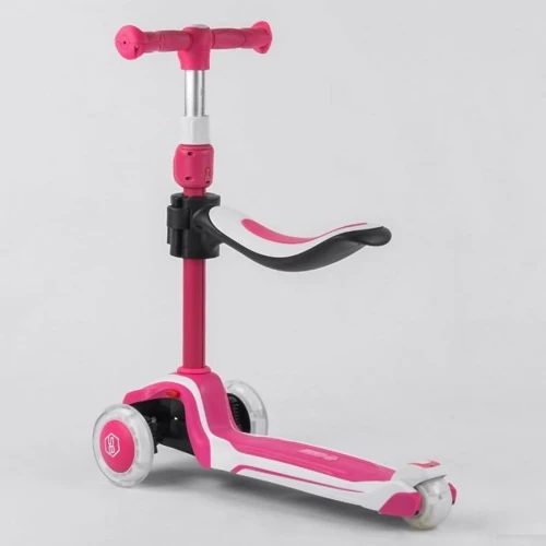 Самокат Best Scooter бело-розовый (JS-41008): Тип тормоза ножной