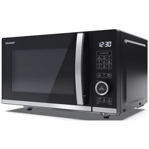 Микроволновая печь Sharp YC-QG204AE-B: Внутреннее покрытие камеры Эмаль