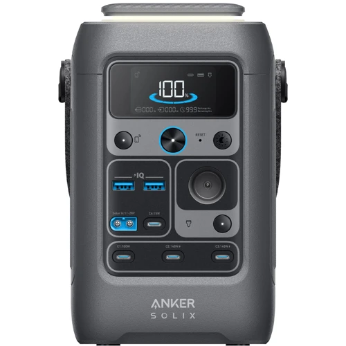 Зарядная станция Anker SOLIX C300 DC 288Wh 300W (A17260Z1): Емкость аккумулятора, Вт/ч 288