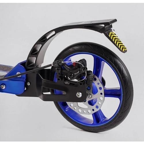 Двухколесный самокат с дисковым тормозом Best Scooter Factor BS-72725 Синий: Максимальная допустимая нагрузка, кг 100