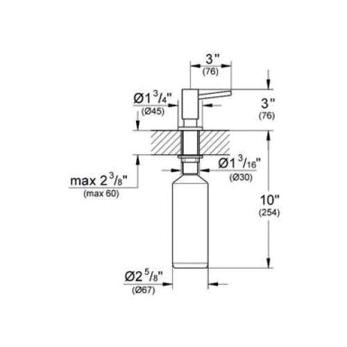 Дозатор Grohe Cosmopolitan 40535DC0: Производитель Grohe