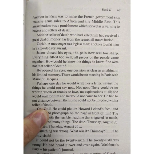 Robert Ludlum: The Bourne Identity: Количество страниц 256