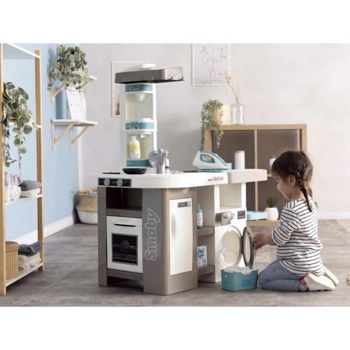 Интерактивный набор Smoby 2в1 Тефаль Кухня + Прачечная (311050): Производитель Smoby