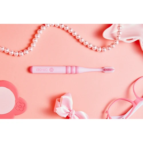 Зубная щетка Детская зубная щетка Xiaomi DOCTOR·B Pink (набор 2 шт.): Технология чистки возвратно-вращательная