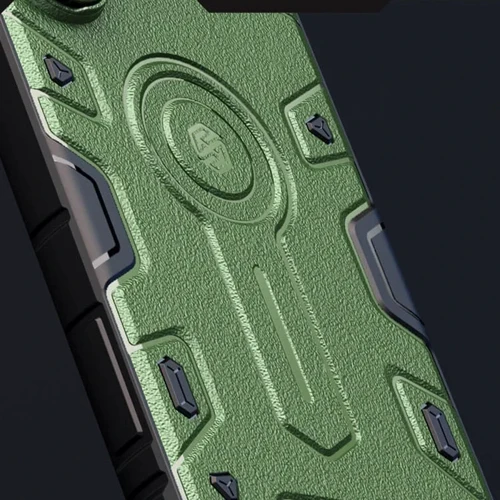 Чехол для телефонов Nillkin CamShield Armor Prop Dark Green for Samsung S938 Galaxy S25 Ultra: Пленка в комплекте нет