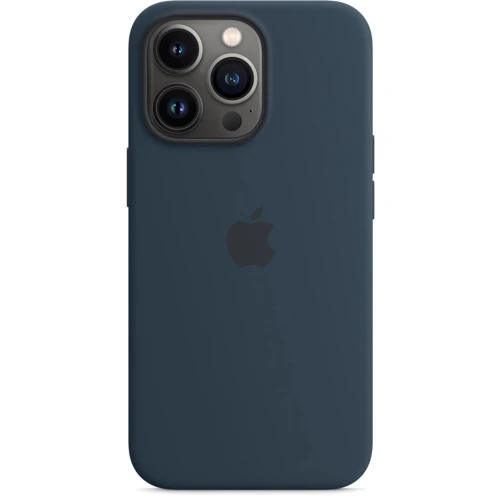 Чохол для iPhone Apple for iPhone 13 Pro Silicone Case with MagSafe Abyss Blue (MM2J3) : Колір синій