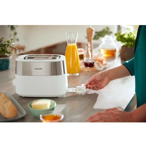 Тостер Philips HD2515/00: Знімний піддон для збору крихт є