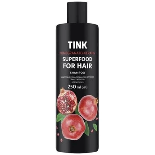 Tink SuperFood For Hair Pomegranate & Keratin Shampoo Шампунь для волос 250 ml
