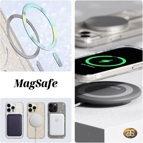 Чехол для iPhone ArmorStandart Glow Magsafe Transparent for iPhone 15 (ARM69898): Тип чехла накладка на заднюю часть