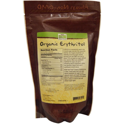 NOW Foods Erythritol 454 g (сахарозаменитель): Форма выпуска Порошок