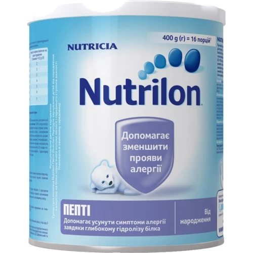 Nutrilon молочная смесь 400 г Пепти: Свойства Гипоаллергенное питание