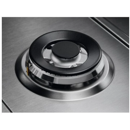 Варочная поверхность Electrolux KGS64562SX: Расположение панели спереди