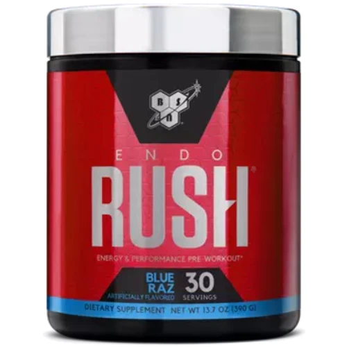 Передтренувальний комплекс BSN Endorush 390 g/30 servings/blue raspberry