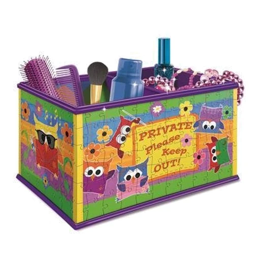 Пазл 3D Ravensburger "Girly Girl. Шкатулка Совы" 216 элементов (RSV-121052): Вид флора и фауна