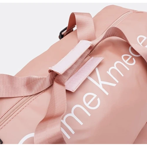 Жіноча спортивна сумка Monsen рожева (C1lrd201p-pink): Фактура Тканая, Тиснение