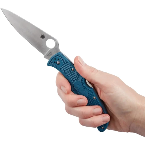 Нож Spyderco Endura K390 ц:blue (C10FPK390): Система блокировки Есть