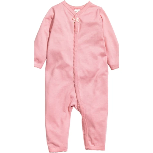 Пижама H&M 342345 74 см розовая