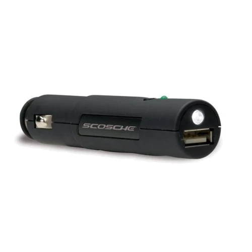 

Scosche Usb Car Charger glowPLUG 1xUSB 5W 1A Black (USB12VFLF)