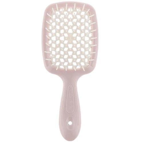 Расческа Janeke Small Superbrush пудровый с белым