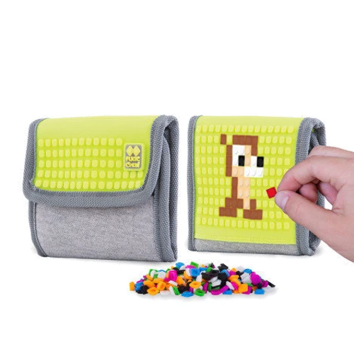 Гаманець Pixie Crew Crazy Colorls сірий і неоновий жовтий (PXA-09-19): Виробник Pixie Crew