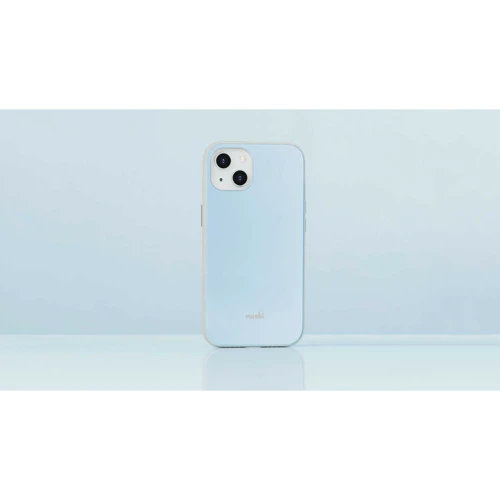 Чохол для iPhone Moshi iGlaze Slim Hardshell Case Adriatic Blue (99MO132521) для iPhone 13: Тип чохла накладка на заднюю часть