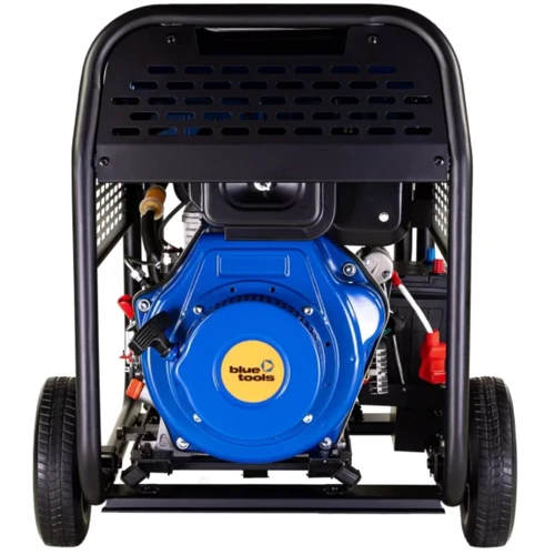 Генератор дизельный BLUETOOLS DG7000E 6 кВт: Объем топливного бака 18 л