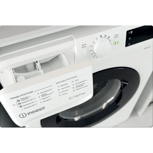 Пральна машина Indesit OMTWSE 61051 WK: Кількість програм прання 16